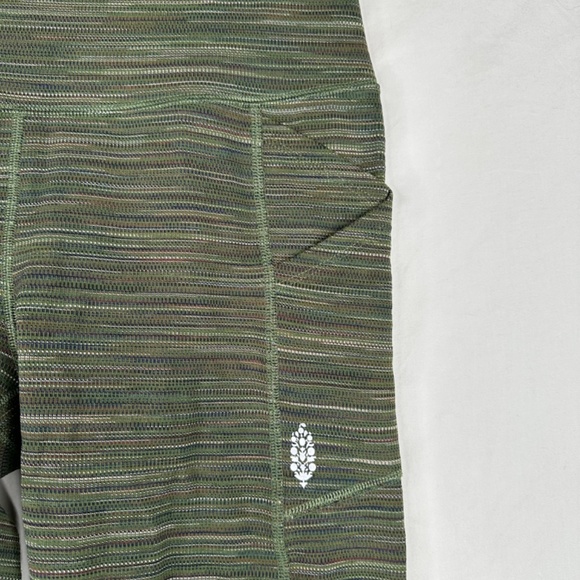 Free People Roll Out Yoga Legging Green Size Small - Picture 7 of 9